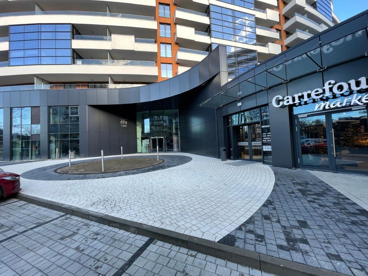 شقة Vistula Terraces 10Th Floor كراكوفيا المظهر الخارجي الصورة
